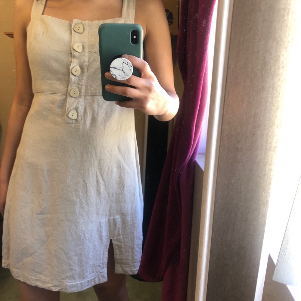 Beige Dress